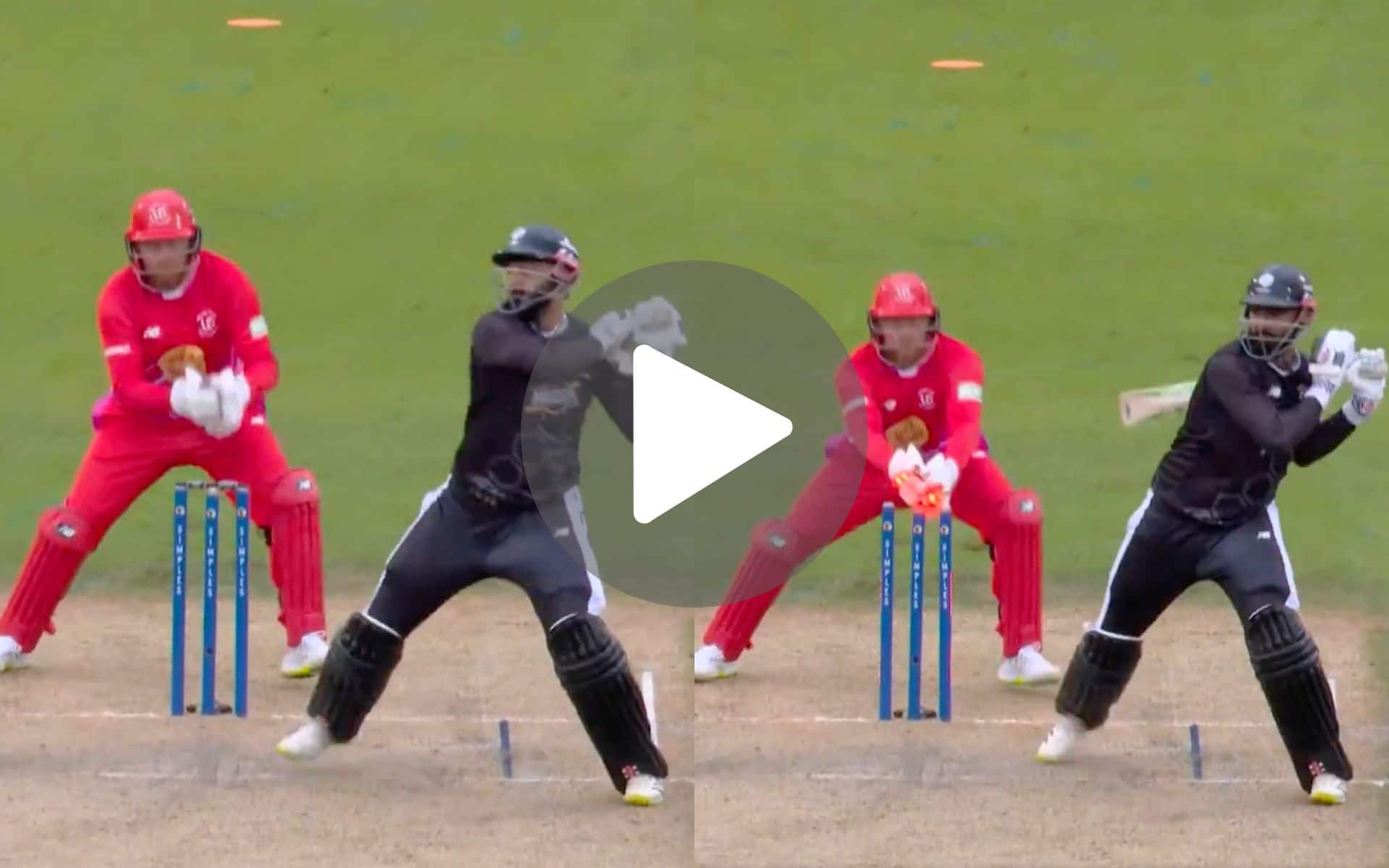[Watch] Bairstow Uses MS Dhoni Technique For A Lightning Quick Stumping In The Hundred